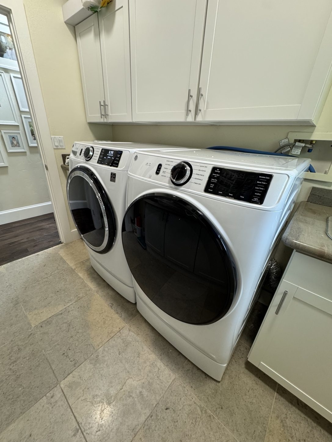 Washer and dryer installation